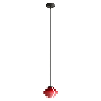 Hengende Lampe <strong>Ylmo</strong>  Bærrød Ø14 cm
