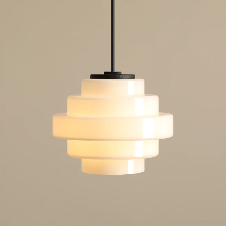 Hengende Lampe Ylmo Melkehvit Ø14 cm