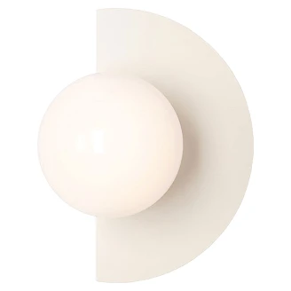 Vegglampe <strong>Lynno</strong>  Kremhvit