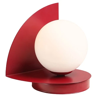 Bordlampe <strong>Lynno</strong>  Vinrød