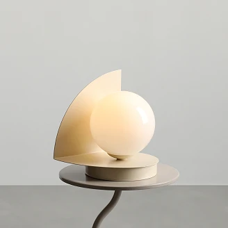 Bordlampe <strong>Lynno</strong>  Kremhvit