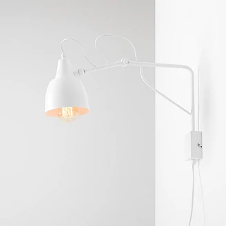 Vegglampe <strong>Halla</strong>  Hvit S