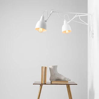 Vegglampe <strong>Halla</strong>  Hvit Duo