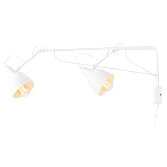 Vegglampe <strong>Halla</strong>  Hvit Duo