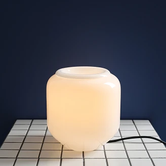 Bordlampe <strong>Ternia</strong>  Beige, Orkidé