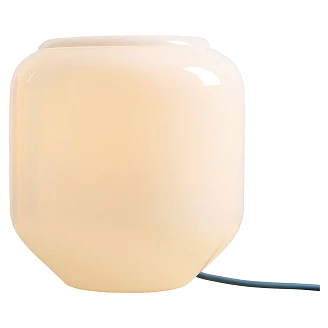 Bordlampe <strong>Ternia</strong>  Beige, Safirblå