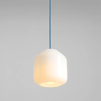 Hengende Lampe <strong>Ternia</strong>  Beige, Safirblå