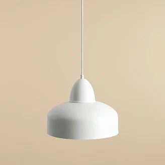 Hengende Lampe <strong>Kloty</strong>  Hvit