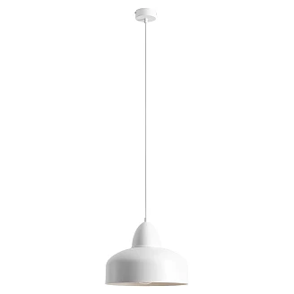 Hengende Lampe <strong>Kloty</strong>  Hvit