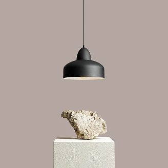 Hengende Lampe <strong>Kloty</strong>  Svart