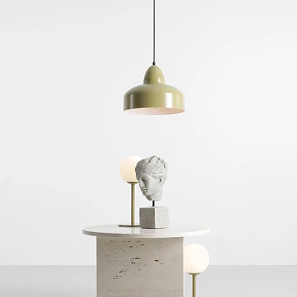 Hengende Lampe Pistasj