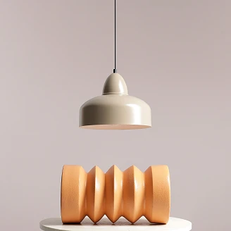 Hengende Lampe <strong>Kloty</strong>  Beige