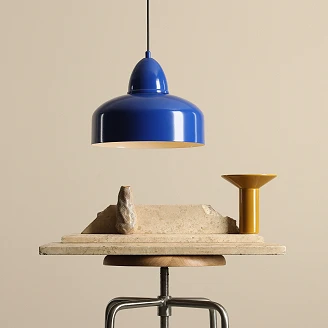 Hengende Lampe <strong>Kloty</strong>  Koboltblå
