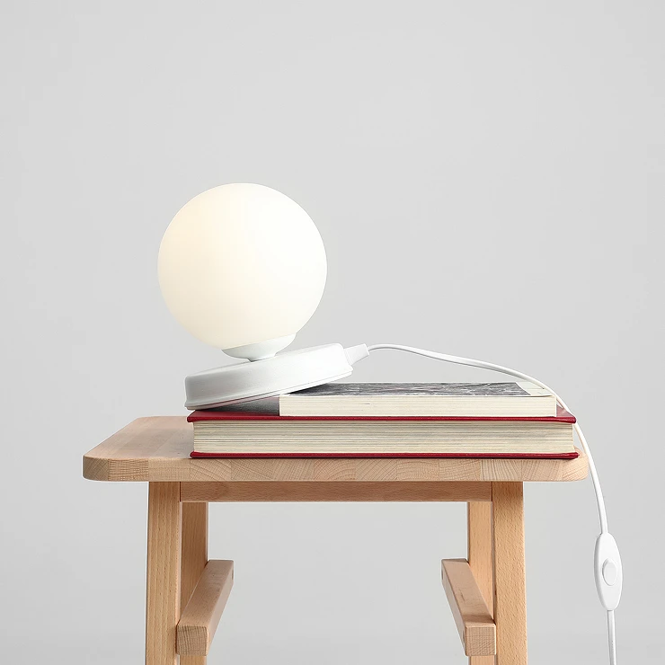 Bordlampe Mirlo Hvit