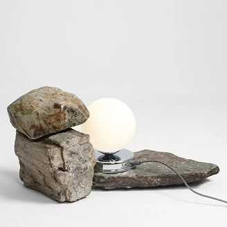 Bordlampe <strong>Mirlo</strong>  Krom