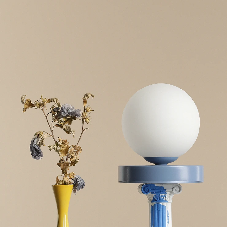 Bordlampe Mirlo Sennepsgul