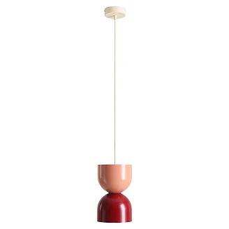 Hengende Lampe <strong>Nolto</strong>  Lys Vinrød, Korall