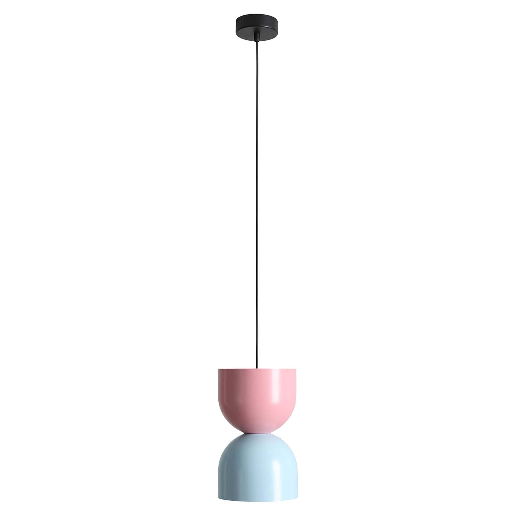 Hengende Lampe Nolto Babyblå, Lyserosa