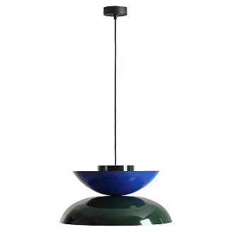 Hengende Lampe <strong>Klinti</strong>  Kobolt, Deep Green