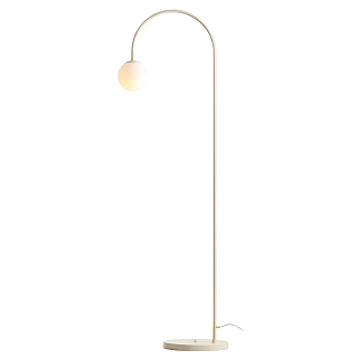 Gulvlampe <strong>Klinty</strong>  Kremhvit