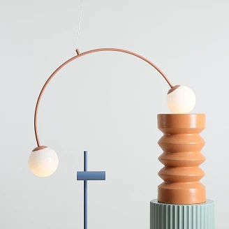 Hengende Lampe <strong>Klinty</strong>  Duo Korall