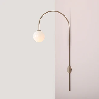 Vegglampe <strong>Klinty</strong>  Beige