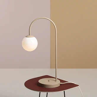 Bordlampe <strong>Klinty</strong>  Beige