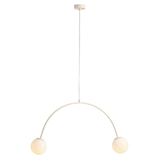 Hengende Lampe <strong>Klinty</strong>  Duo Kremhvit