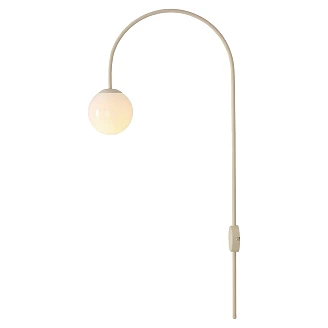 Vegglampe <strong>Klinty</strong>  Kremhvit