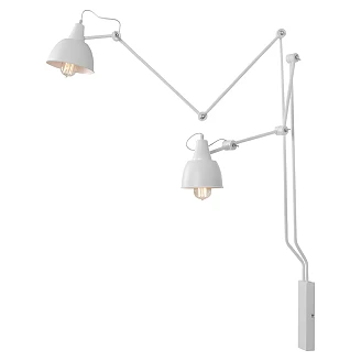 Vegglampe <strong>Nelia</strong>  Hvit Duo