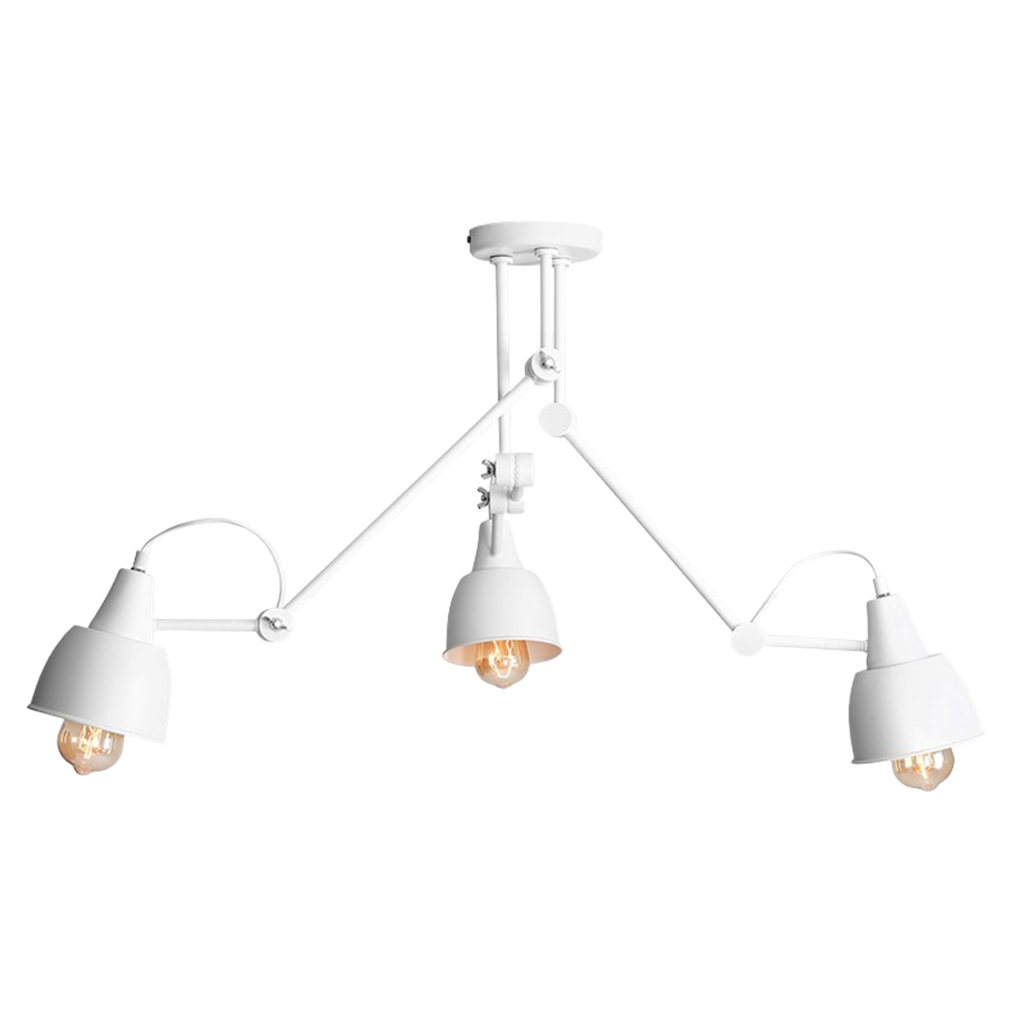 Hengende Lampe Nelia Hvit Trio