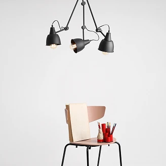 Hengende Lampe <strong>Nelia</strong>  Svart Trio