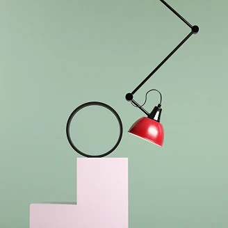 Hengende Lampe <strong>Nelia</strong>  Vinrød