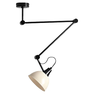 Hengende Lampe <strong>Nelia</strong>  Kremhvit