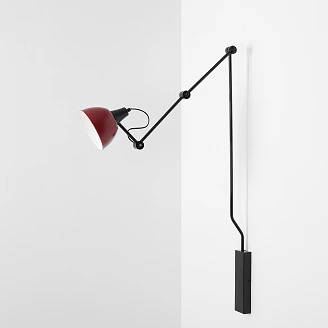 Vegglampe <strong>Nelia</strong>  Vinrød