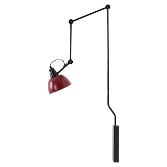 Vegglampe <strong>Nelia</strong>  Vinrød
