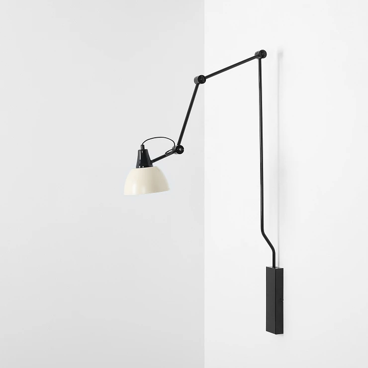 Vegglampe Nelia Kremhvit