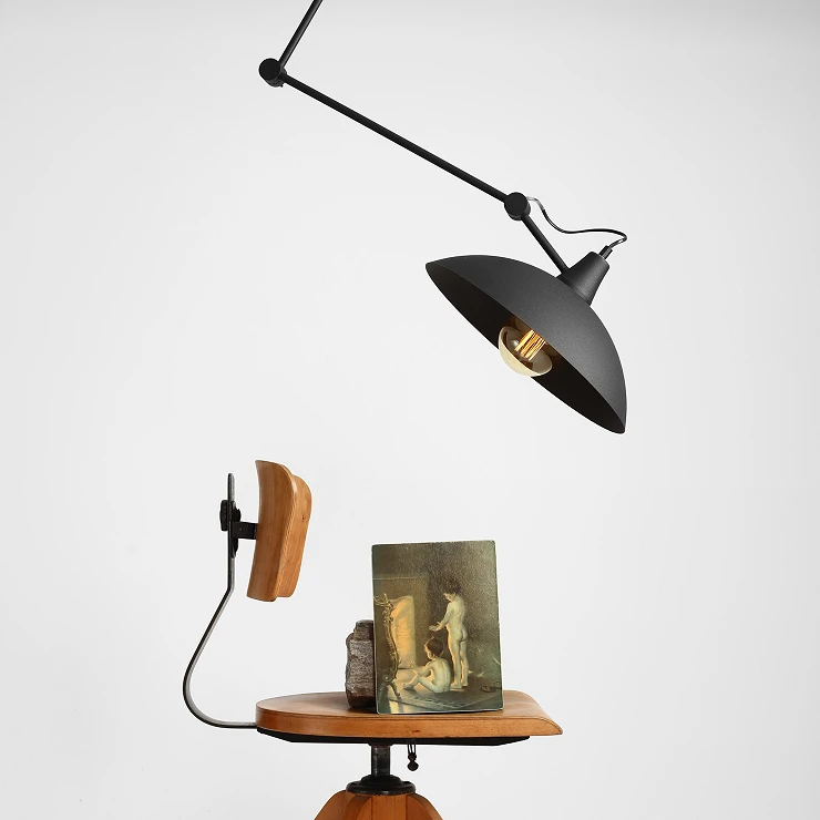 Hengende Lampe Skova Svart