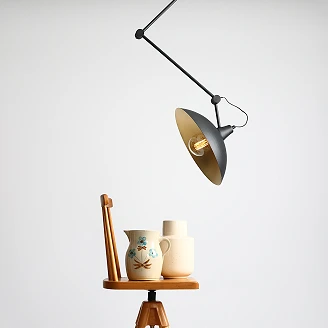 Hengende Lampe <strong>Skova</strong>  Svart, Gull