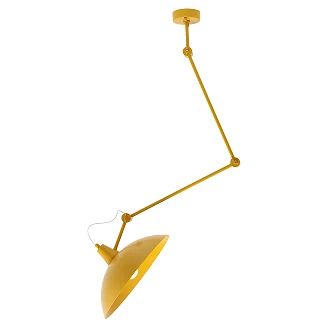 Hengende Lampe <strong>Skova</strong>  Sennepsgul