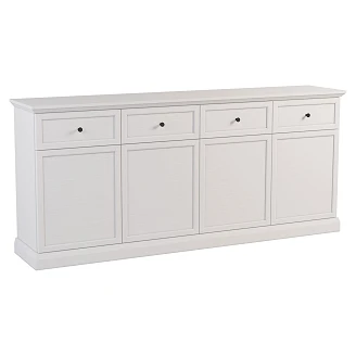 Skjenk Halma Hvit Opal, Artisan Eik 39.5x193 cm