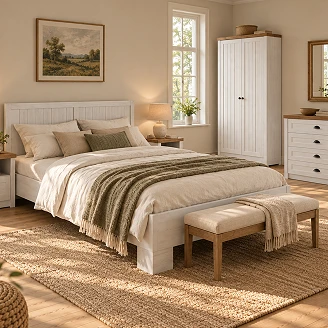 Sengeramme Florda Andersen Furu 205x165 cm