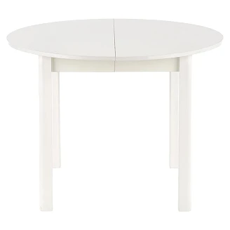 Spisebordforlengelse Sylinder Hvit Ø102 cm