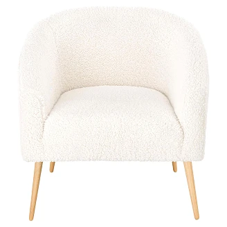 Lenestol Ardex Krem, Naturfarget 67x77 cm