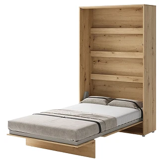 Lenart Sammenleggbar veggseng <strong>Bed Concept</strong>  Artisan Eik 131x218 cm