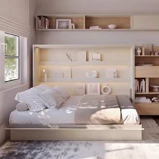 Lenart Sammenleggbar veggseng <strong>Bed Concept</strong>  Kasjmir 211x158 cm