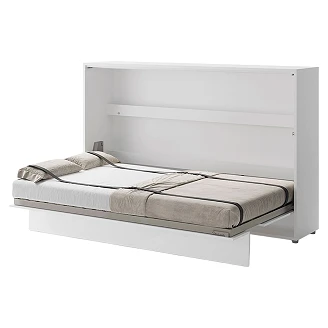 Lenart Sammenleggbar veggseng <strong>Bed Concept</strong>  Hvit 211x138 cm