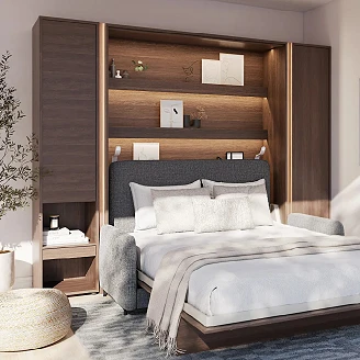 Lenart Vegghylle <strong>Bed Concept</strong>  Dunin Eik 45x218 cm