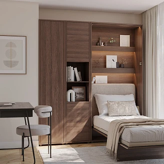 Lenart Vegghylle <strong>Bed Concept</strong>  Dunin Eik 45x218 cm