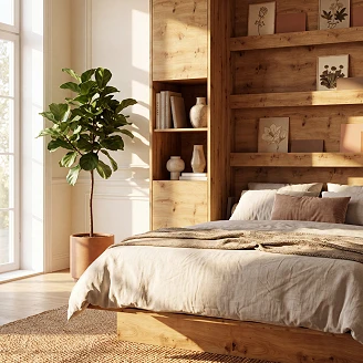 Lenart Vegghylle <strong>Bed Concept</strong>  Artisan Eik 45x218 cm